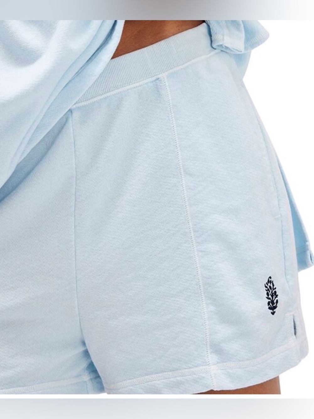 NWOT FP Movement by Free People Back Me Up Shorts ONLY in Baby Blue Size XS *IR